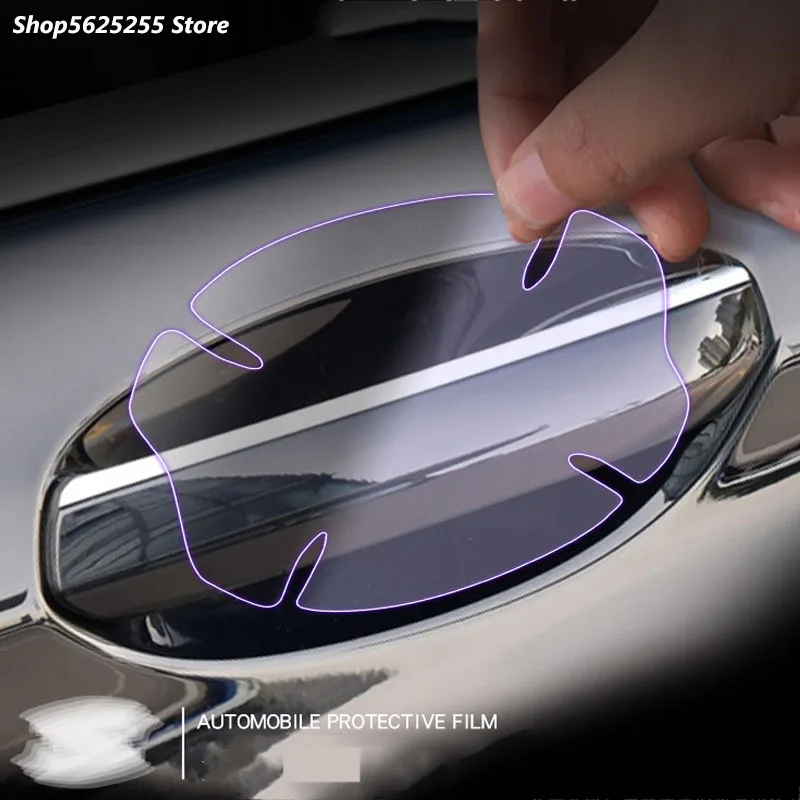 

Car Door Handle Bowl Sticker Special Modification Door Handle Bowl Film for Mercedes Benz C Class W206 C200 C220 C260 2022 2023