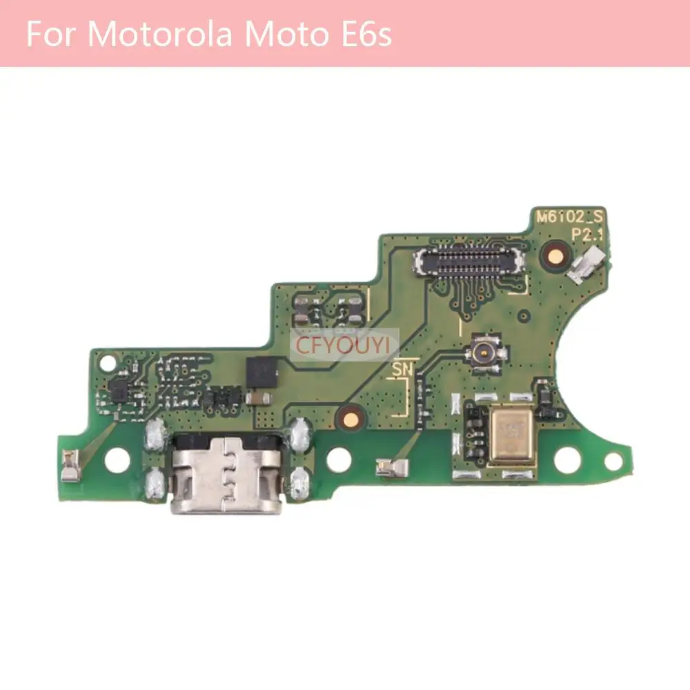 NEW For Motorola Moto E6 / E6S / E6 Plus / E6 Play USB Charging Board Dock Port Flex cable Repair Parts