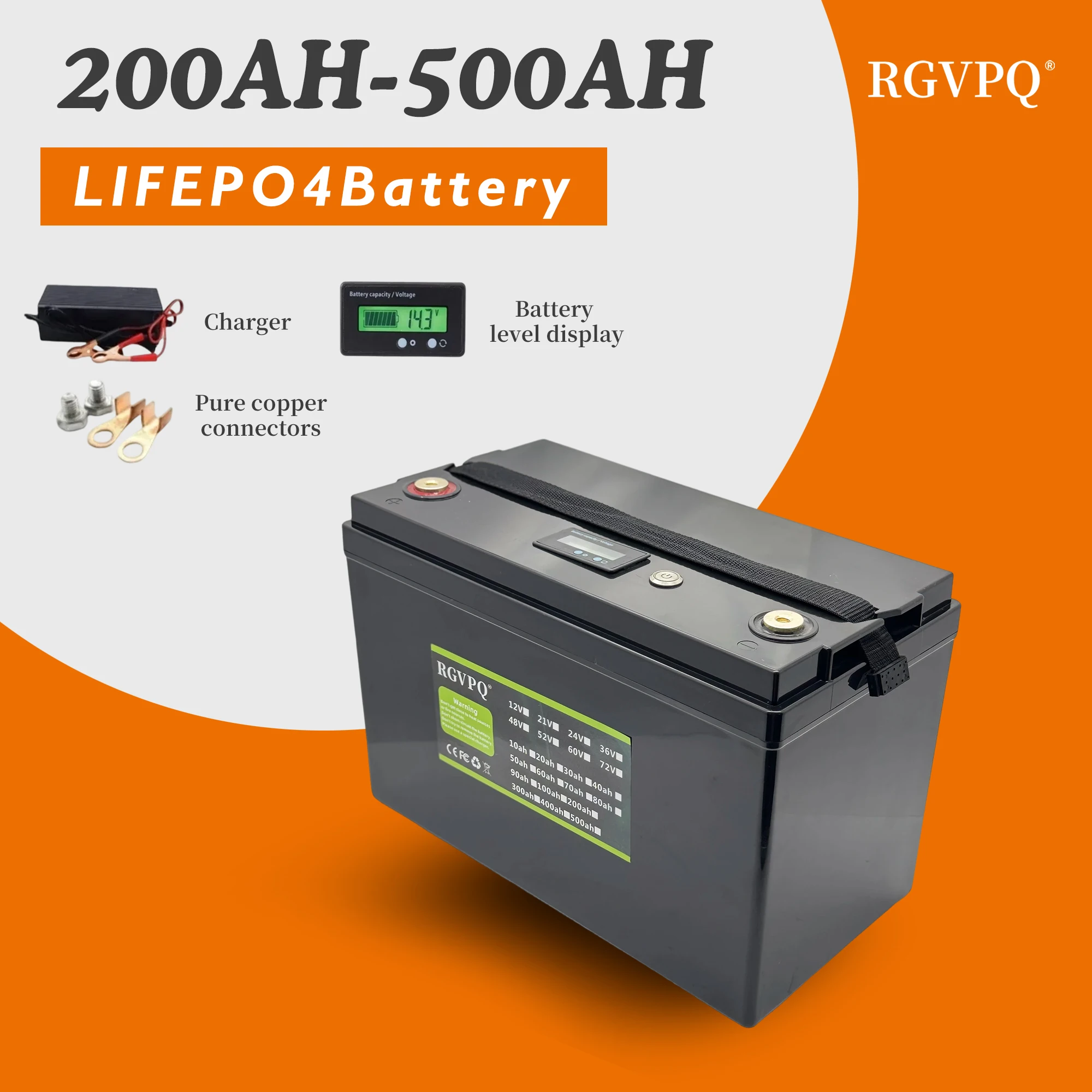 

Воздушный транспорт, 12V200AH-500AH, внутренний литий-железо-фосфатный аккумулятор 12 В, используется для мощного оборудования