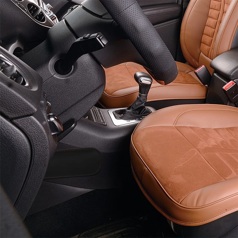 

2pcs Armrest Cover Center Console Elbow Rest Pad Leg Support Foam Seat Protector For Suv Truck Easy Install Door Leg
