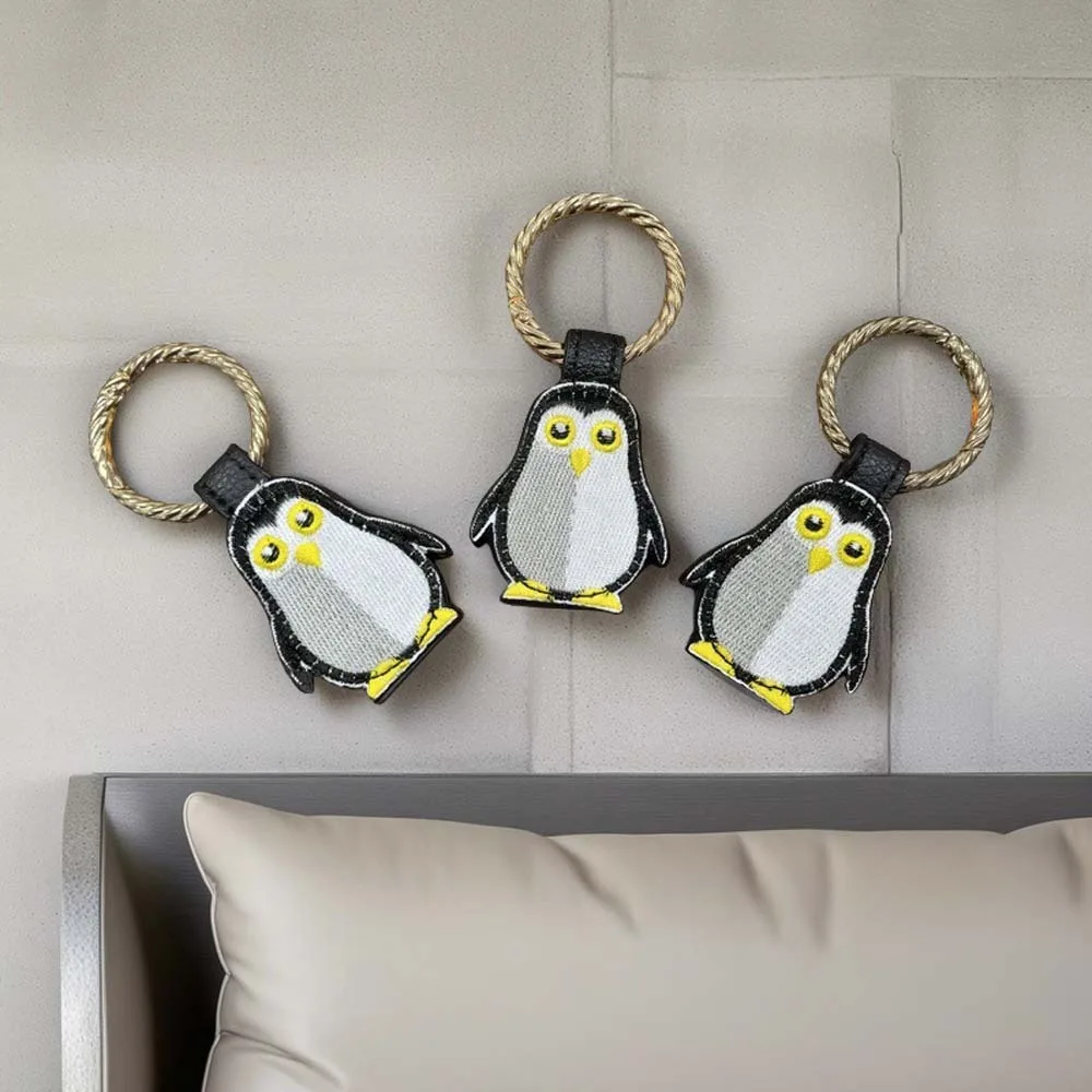 بو الجلود مشبك قبعة مغناطيسي خفيفة الوزن لمكافحة خسر الباندا كاب كليب البوليستر مقاوم للماء التطريز البطريق المفاتيح تنوعا #2