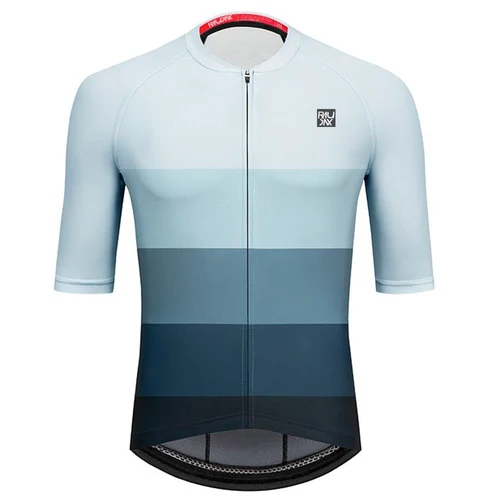 Imagen 2 del producto Raudax Ropa de Ciclismo de manga corta para hombre Ropa Ciclismo verano Ciclismo Jersey triatlón bicicleta Jersey uniforme Ciclismo Kit