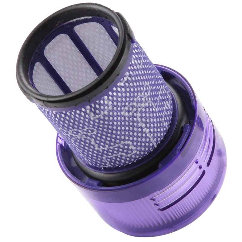 B59B-2Pcs Hepa Filter For Dyson V12 Vacuum Cleaner Rear Filter Replacement Spare Parts Washable Filter With Cleaning Brush