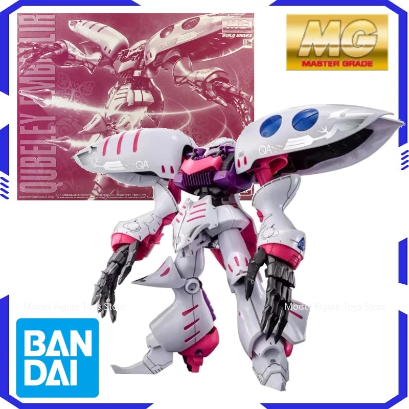 

Bandai Genuíno 1/144 HG-Qubeley Model Kit Anime Warrior Component Model Anime Action Character Doll Toy Gift Boy's Gift
