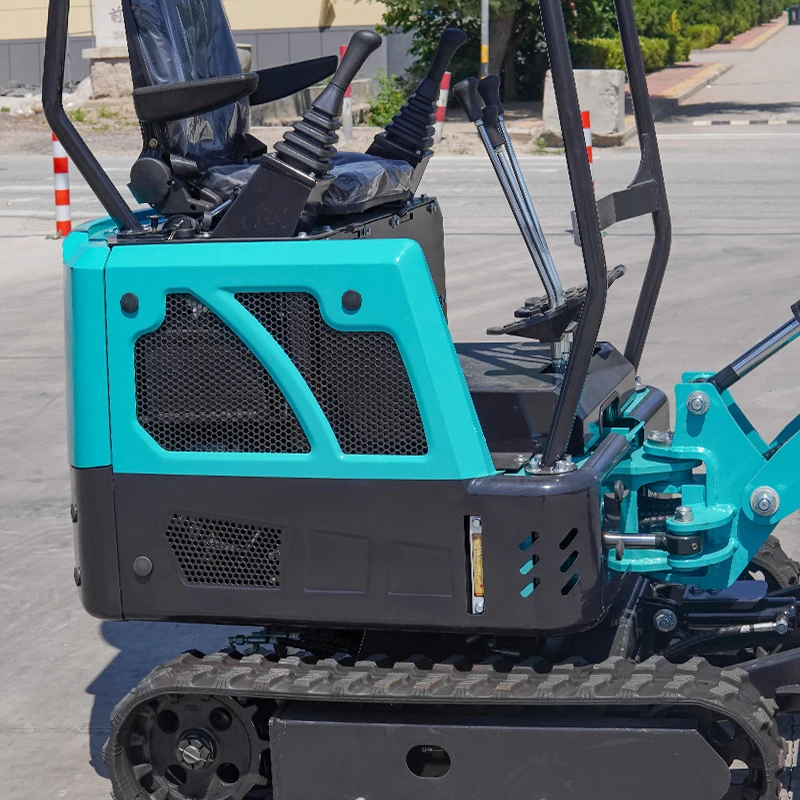 حفارات صغيرة 1.8 طن 1.5 طن 39 حصان كوبوتا ديزل حفارة زاحفة مزرعة خندق صغير حفار زراعي هيدروليكي صغير