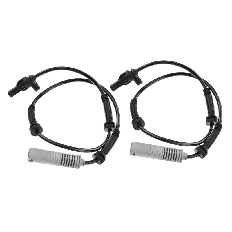 2pcs Front Right and Left ABS Wheel Speed Sensor 34522282780 34527853583 34527841957 For BMW E60 E63 S85B50A