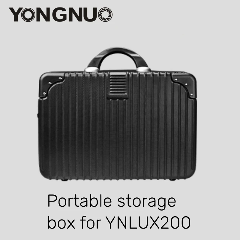 

YONGNUO Original Portable Storage Box Bag Case for YNLUX200 (Storage Box Only)