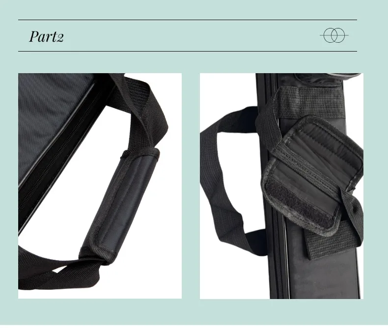 1,22 Meter Schwerttasche 48 Zoll, wasserdichte Tasche für 1 Schwert, für Stockmesser, Katana, Kendo-Halter, Tragetasche, Tai-Chi-Tasche, Umhängetasche – Detail 9