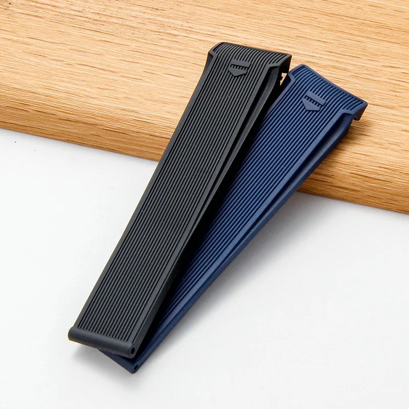 New Style Rubber Silicone Watch Strap For Tag Heuer CARRERA AQUARACER Series Watch Black Blue Watchband Suitable 22mm