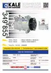 Store code: 349855 for air conditioning compressor MEGANE III MEGANE CC SCENIC III GRAND SCENIC III GRAND SCENIC III , VITO W447 14