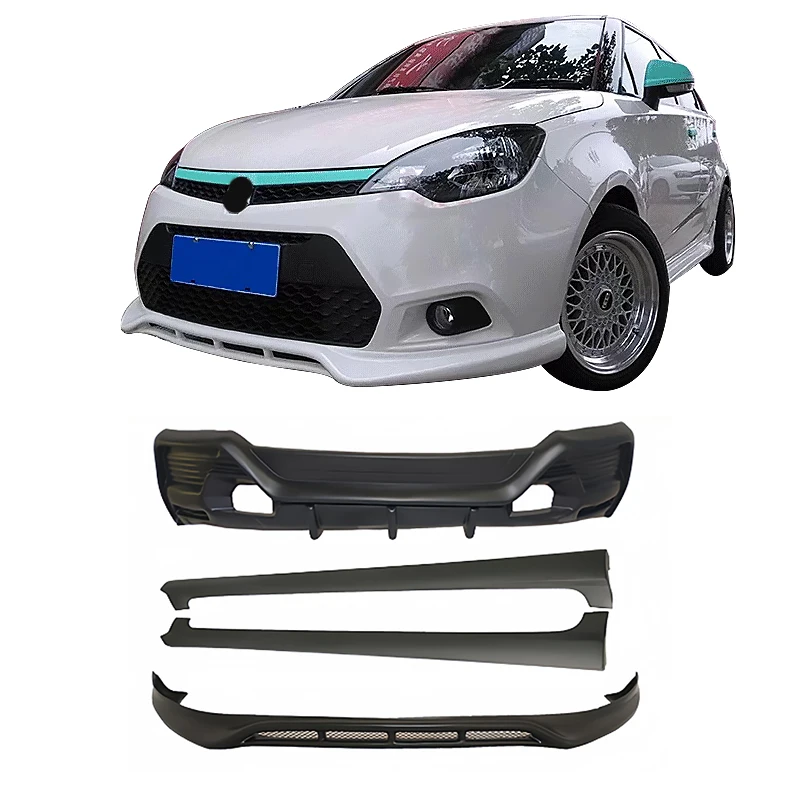 

For MG3 2011 2012 2013 Front Lip Rear Lip Side Skirts Diffuser Lip Car Body Kits ABS Material Exterior Parts