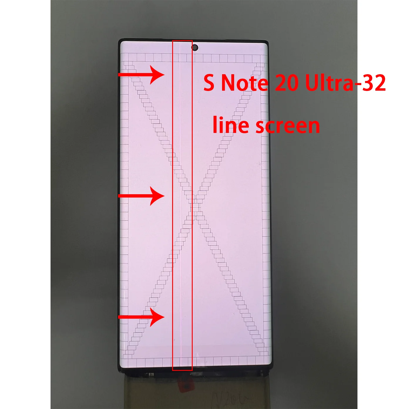 AMOLED For Samsung Galaxy Note 20 Ultra N986F N986B With Dot Line Burn LCD Display Touch Screen No Fra Defective Series Parts - view 2