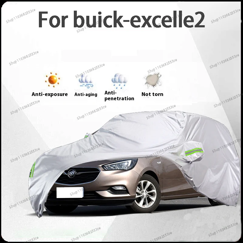 

For Buick Excelle 2 Fit Car Cover - Waterproof, Dustproof, Sunshade (UV), Snowproof | Silve Full Cover with All-Day Protection