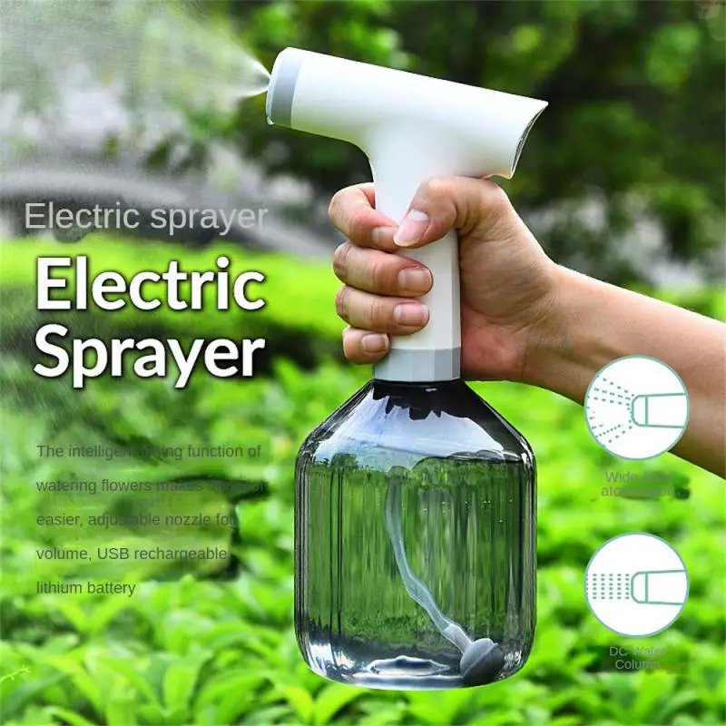 900mL Automatic Spray Bottle Home Disinfection Electric Flower Watering Device Portable Tool For Cleaning House Mister Sprayer