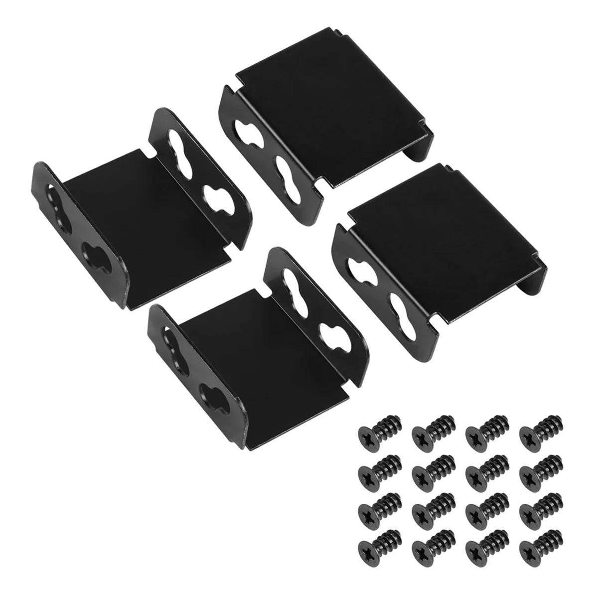 Fan Bracket Dual Fan Computer Radiator Holder for Video Card Cooling DIY Support 80MM/90MM/120MM/140MM (4 Pcs)-AB01