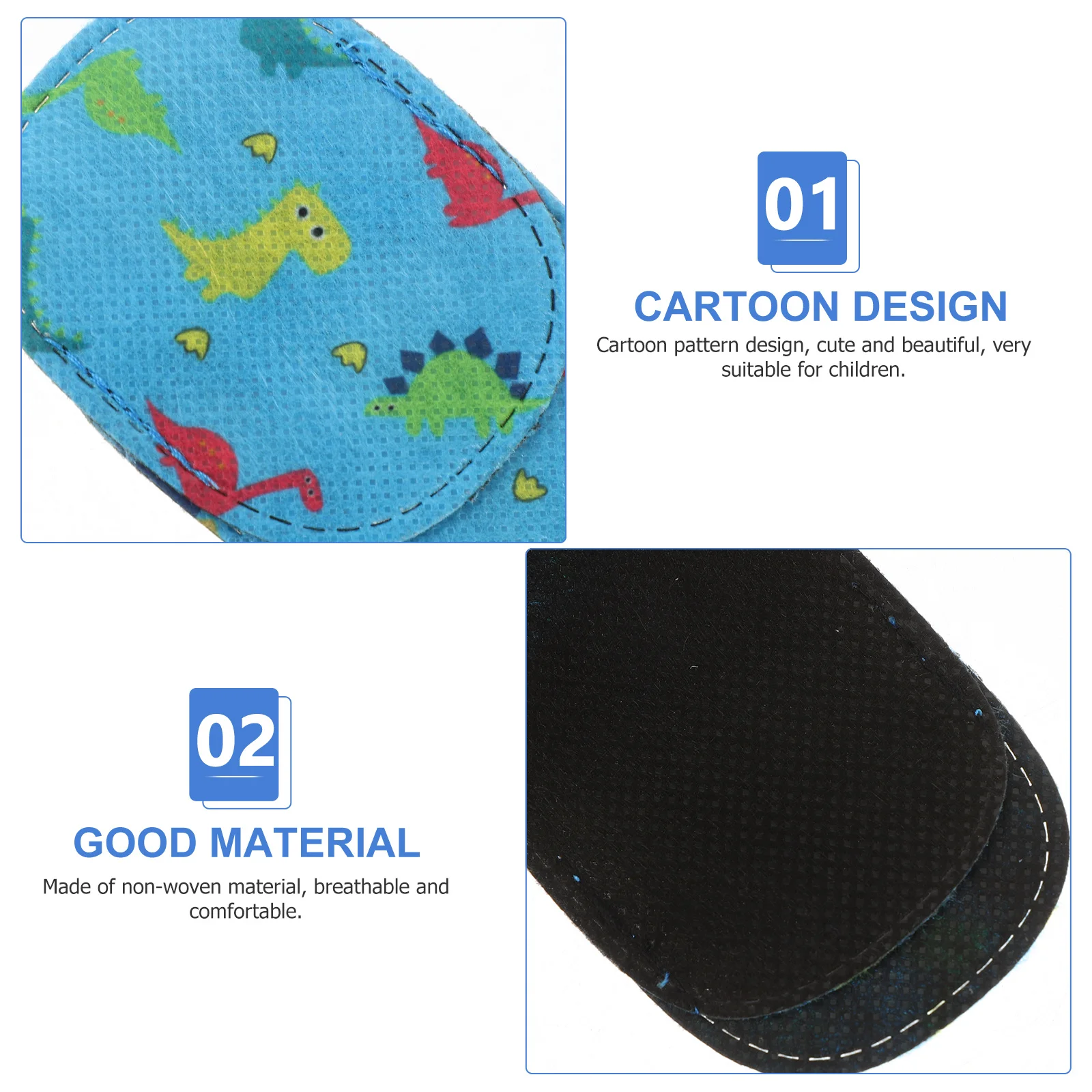 

12Pcs Lazy Eye Patches Amblyopia Eye Patches for and Adults Supple Material Perfect Fit for Glasses Long Lasting Use