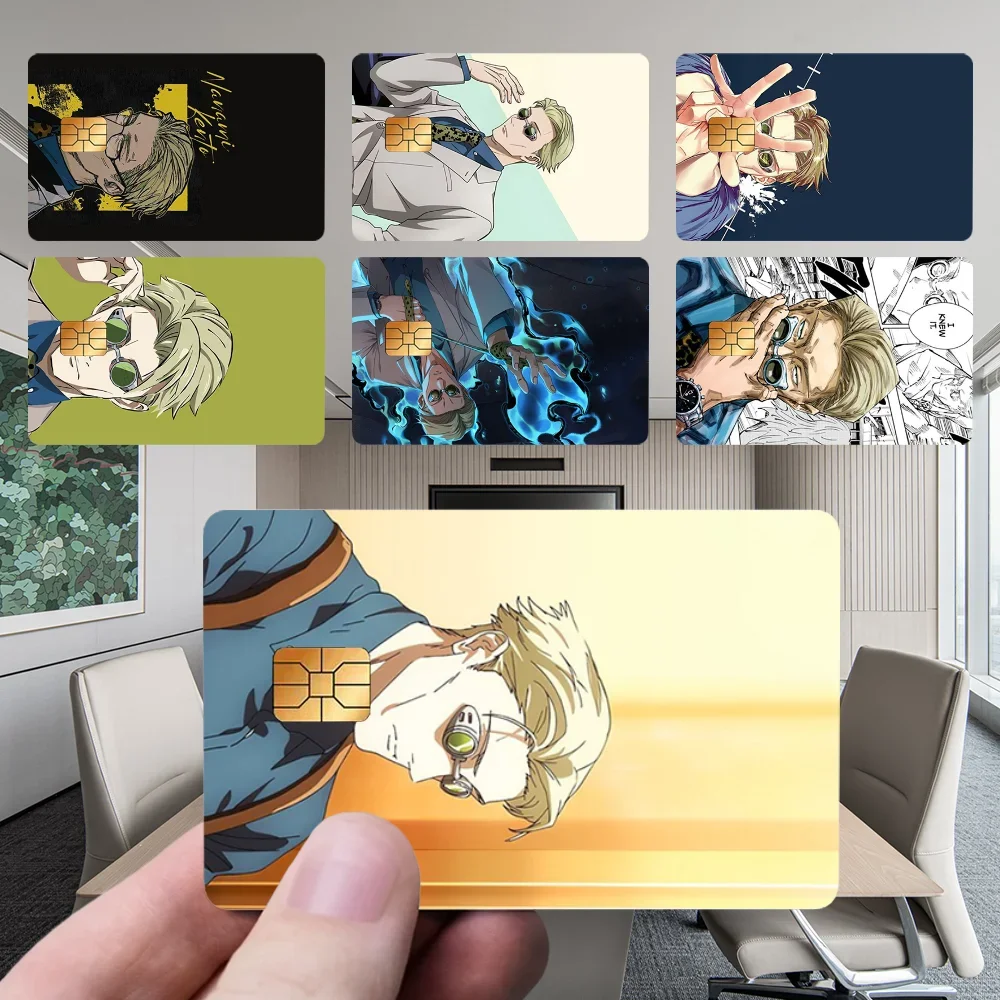 

K-Kento N-Nanami Anime Stickers New Cartoon Card Debit Bank Charge Card Bus Metro Waterproof Sticker Decal Decoration