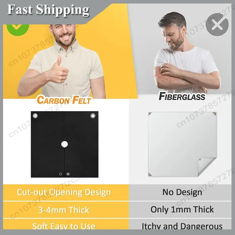 

-A99Z Сварочное одеяло, огнестойкое, сварочный коврик открывающейся формы, термостойкое припойное одеяло до 1800р. ° F, огнестойкий карбон