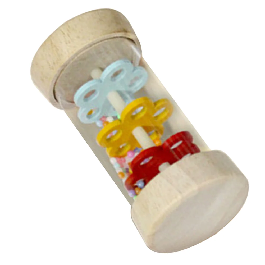 Children's Early Education Musical Instruments Enlightenment Toy Cognitive Rain Sound Rainmaker Wooden Toys Colorful