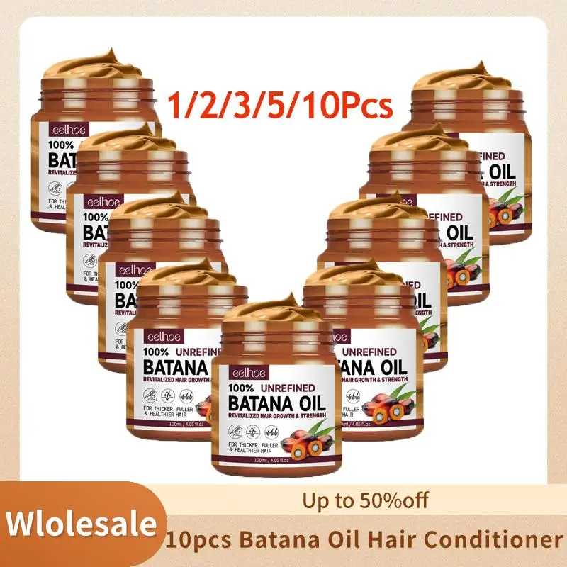 10pcs Batana Oil Hair Conditioner Oil Hair Treatment Hair Mask Moisturize And Repair Hair Root for hair growth Healthier Thicker