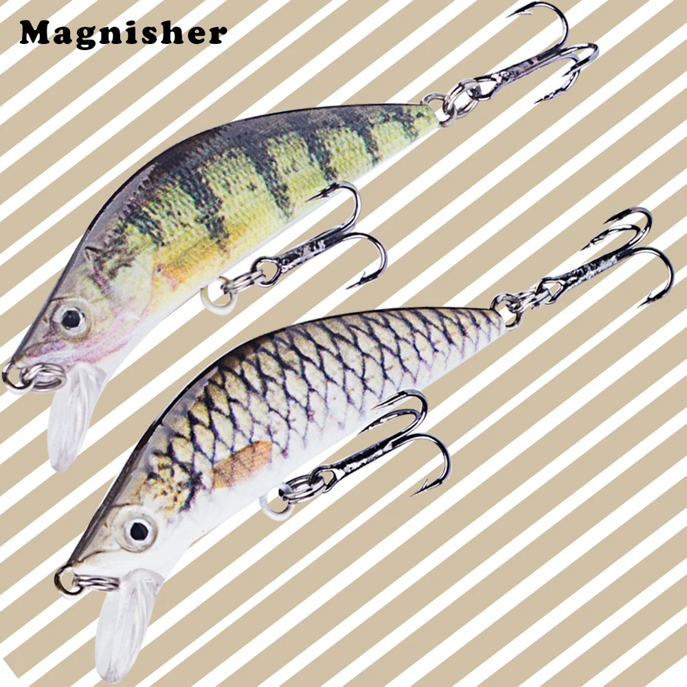 Magnisher kleiner sinkender Elritzen köder 5,5 cm 5,3g Elritzen forellen köder sinken Kurbel köder Angel köder für Süßwasser-Angel geräte