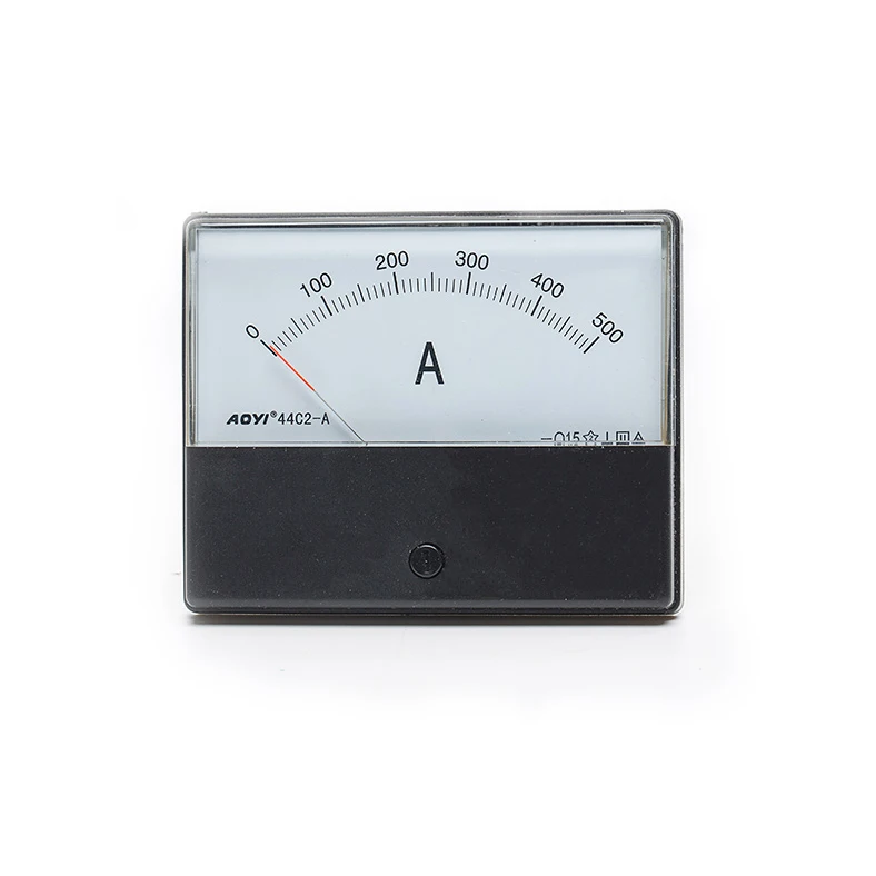 10 قطعة AOYI HN-44C2 التناظرية عداد لوحة مرحلة واحدة التيار المتناوب/تيار مستمر مقياس التيار الكهربائي والفولتميتر متعدد الوظائف