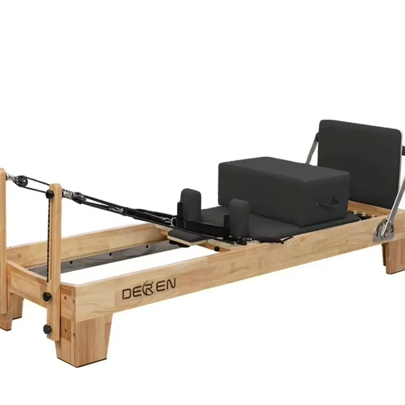 

Equipment Smart Library Ce Certificated Commercial Maple Wooden Pilates Reformer for Pilates Exercise Case