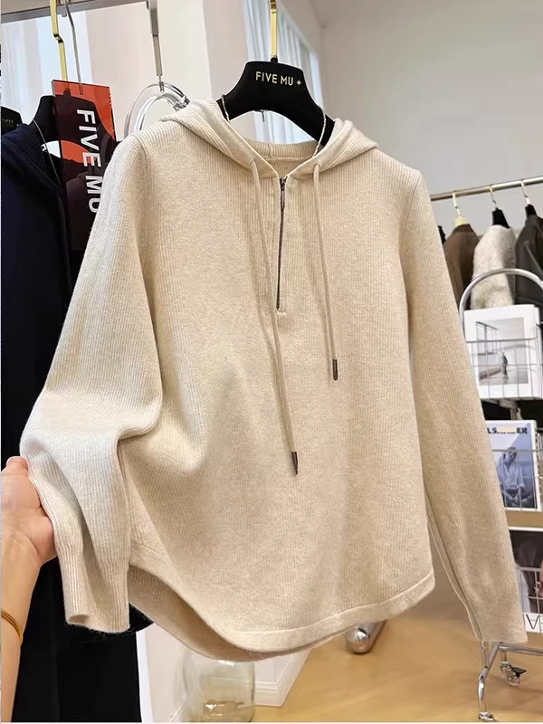 

Женская толстовка в американском стиле больших размеров (до 136 кг), повседневная, свободного кроя, с молнией, из полиэстера, с длинным рукавом, с эффектом омоложения