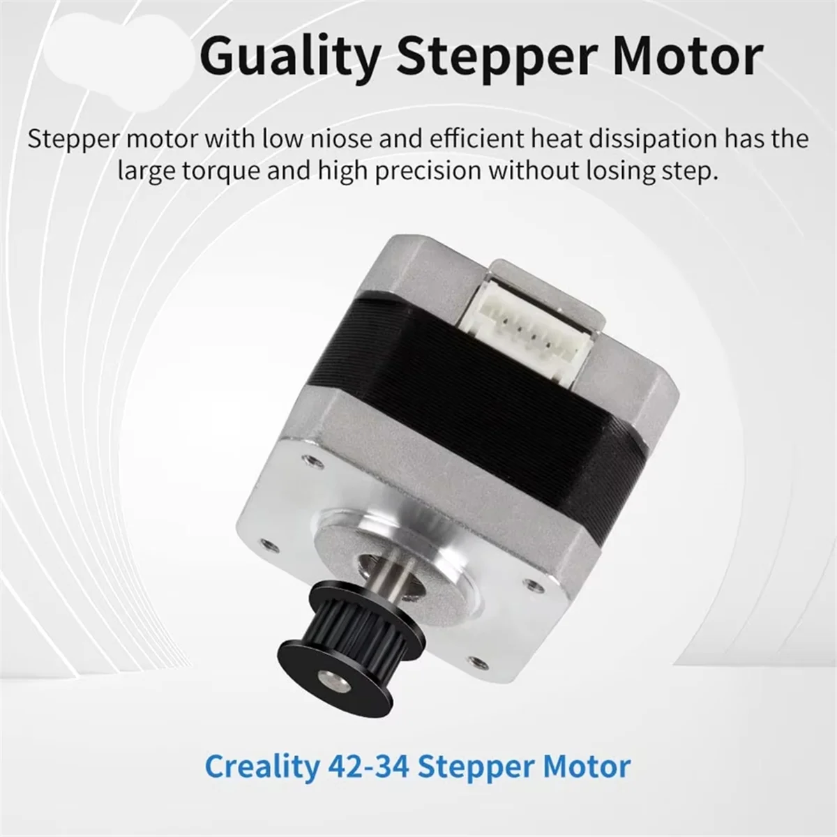 Bismz para motor de passo de eixo x ender 3 42-34 com engrenagem síncrona 2gt para impressora 3d ender 3 s1, pro Ender-5 series/CR-6 se