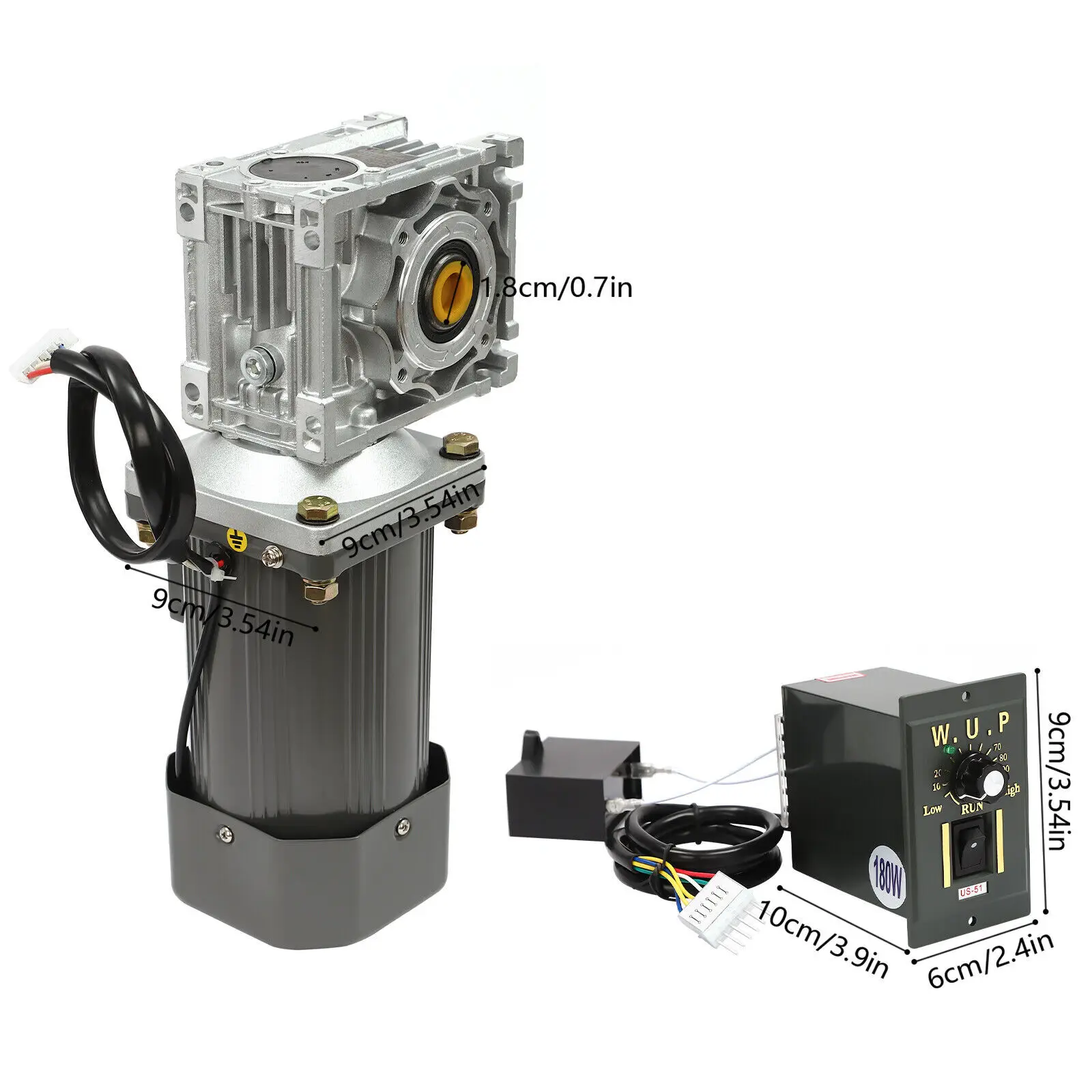 180 واط 110 فولت موتور تروس دودة محرك معشق سرعة تحكم محرك كهربائي عدة 90-1650r/دقيقة