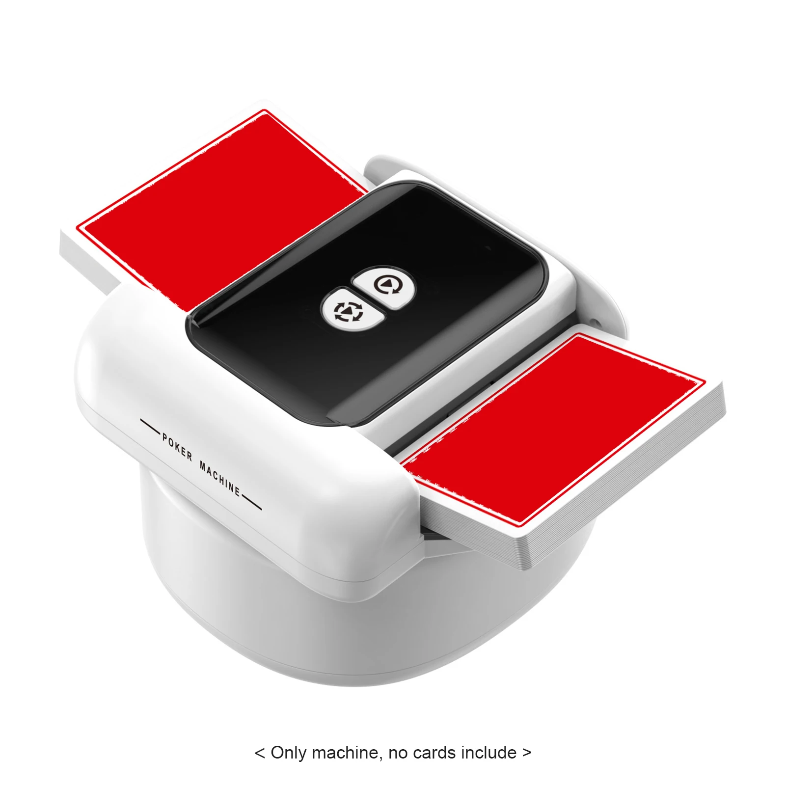 ماكينة خلط البطاقات الأوتوماتيكية ذات الطابقين، ماكينة بطاقات البوكر الكهربائية القابلة لإعادة الشحن، بطارية مدمجة 1200 مللي أمبير في الساعة #3