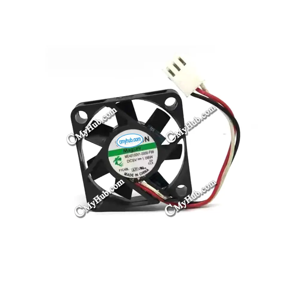 DC 5V 40mm Fan For SUNON ME40100V1-0000-F99 DC5V 1.08W 4010 4CM 40x40x10mm 3pin 3Wire Cooling Fan