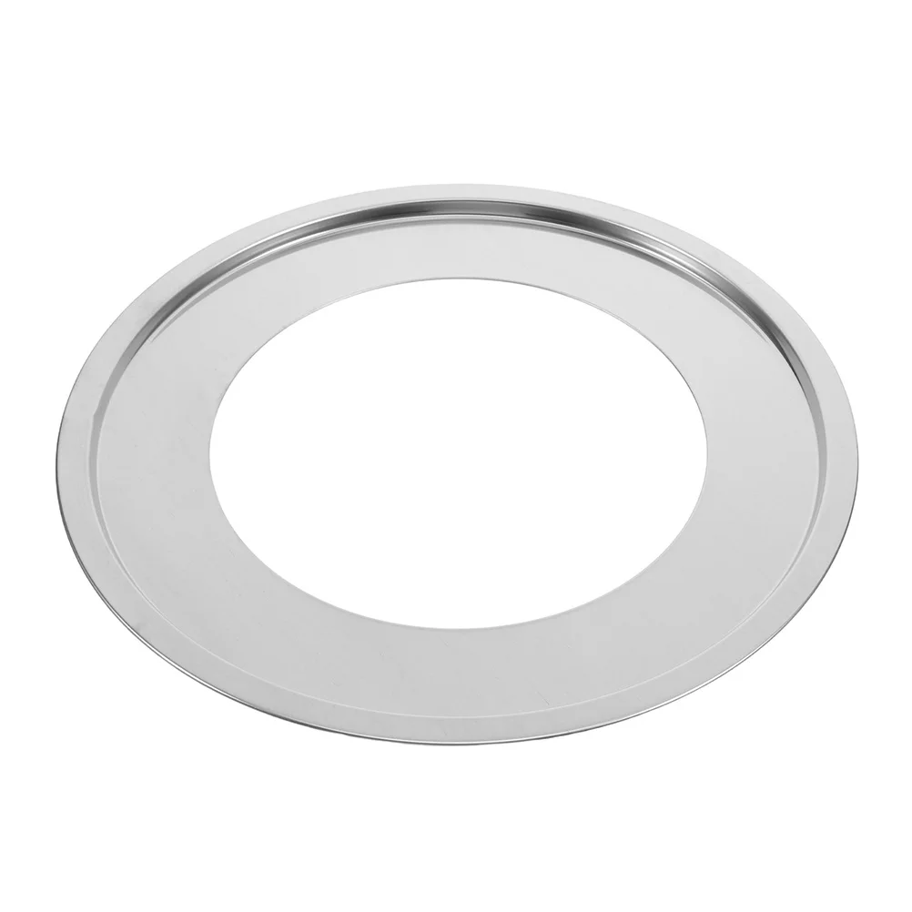 

Stainless Steel Steaming Ring Round Pot Steamer Insert for Vegetables Dumplings Seafood High Temperature Resistant Kitchen