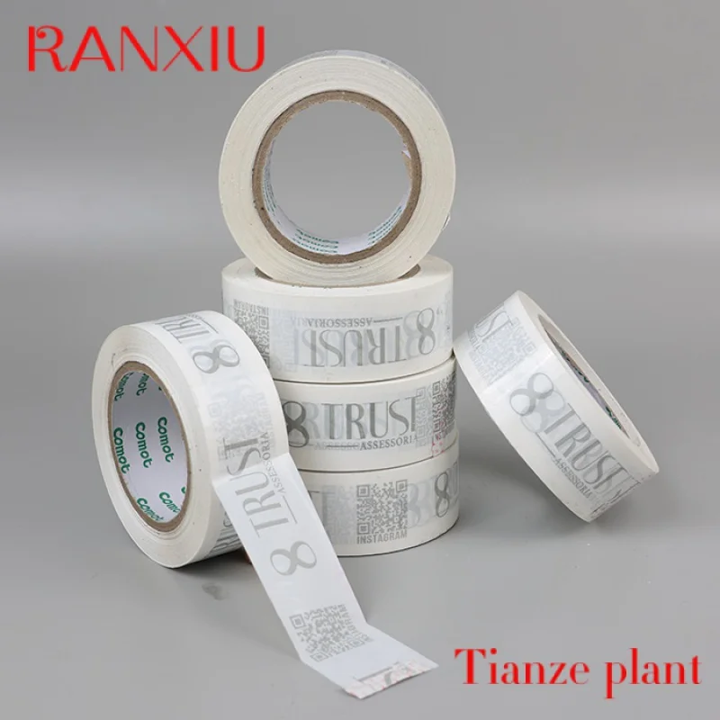 Custom Branded Suppliers Jumbo Roll Adhesive Printing Customized Custom Logo Printed Fragile OPP Packaging Packing Bopp Tape