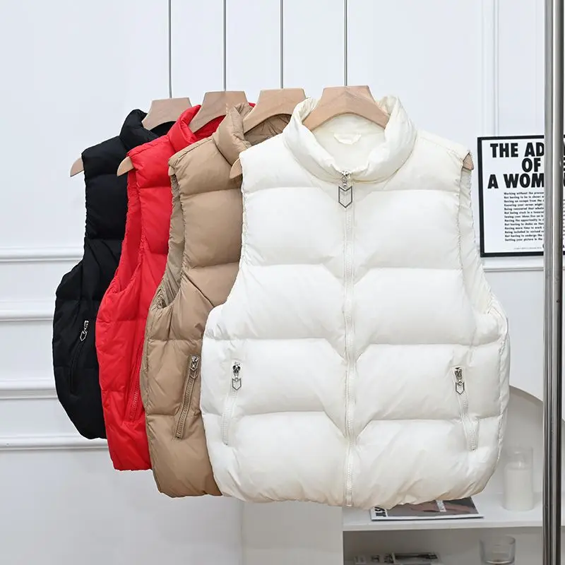 

Модный жилет на осень и зиму, новый утепленный терможилет, универсальный стильный жилет, женское пальто