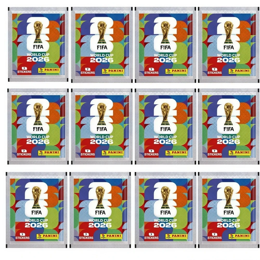 Paquete de Pegatinas y Álbum de la Copa Mundial de la FIFA Panini 2026, Edición Limitada, Set de Recuerdos de Fútbol, Colección de Souvenirs de Fútbol