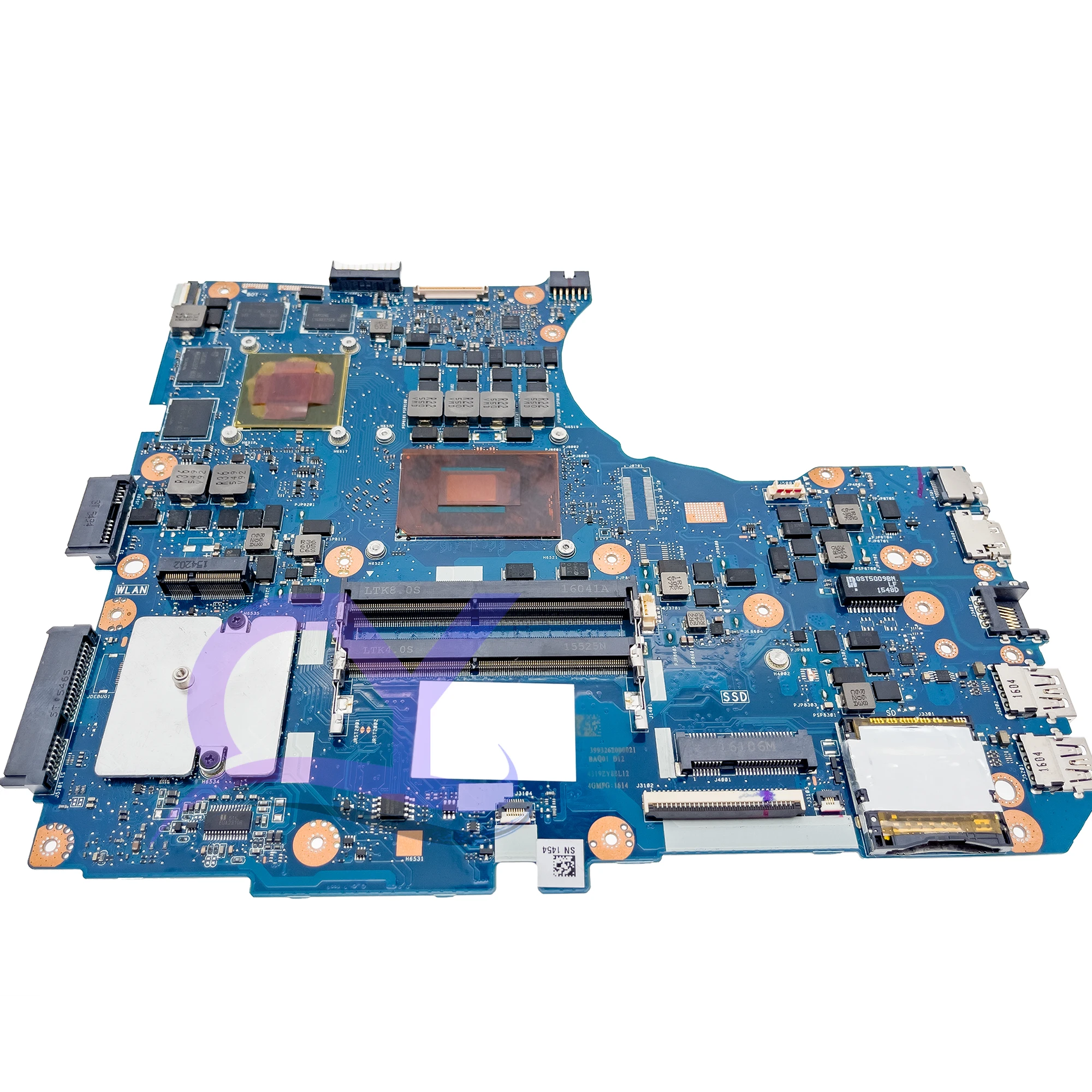 Imagem -03 - Placa-mãe Portátil para Asus N551vw N551v G551v Gl551v Fx51v Fx51vw Mainboard I56300h I7-6700h Gtx960m4g 2g 100 de Trabalho