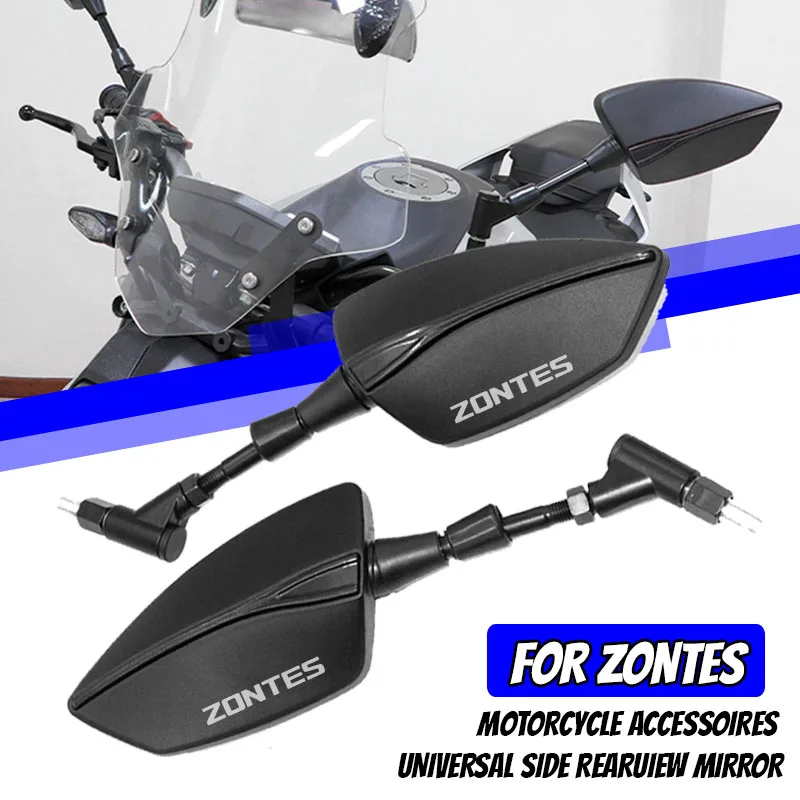 

For Zontes G1 125 ZT125 G1 ZT125U ZT310R/X 310M 703F ADV 368G Motorcycle Rearview Mirror Aluminum View Side Mirrors side mirror