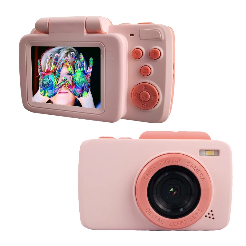 5Pcs/Lot retro mini children's camera with high-definition lens that can be flipped for birthday gifts for boys and girls