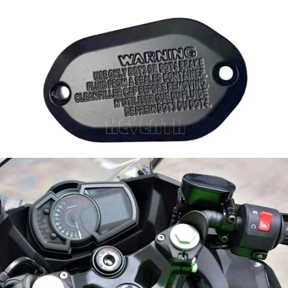 

Резервуар для жидкости мотоцикла, крышка для чашки масла для Kawasaki NINJA 400 500 2024 Z400 2023 2022, крышка для цилиндрического тормозного диска, сцепления масла