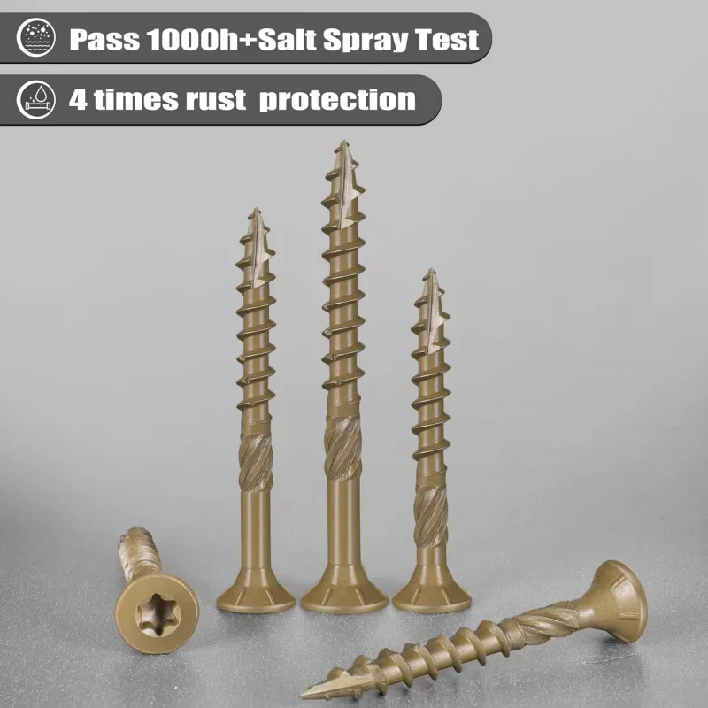 

VKKM 90-550Pcs Plum Blossom Groove Self-tapping Wood Screws Are Widely Used in Furniture Factory Production