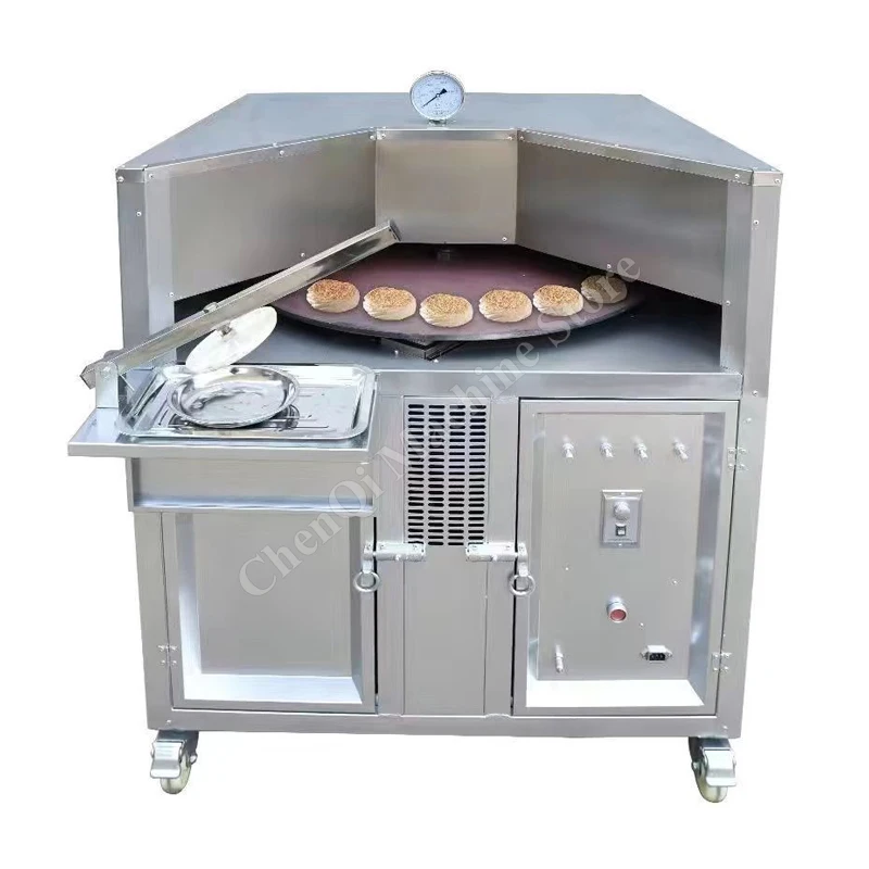 Rotary Pancake Maker Commercial Pita Arabic Bread Maker Roti Bread Maker Making Machine Oven Pancake Maker