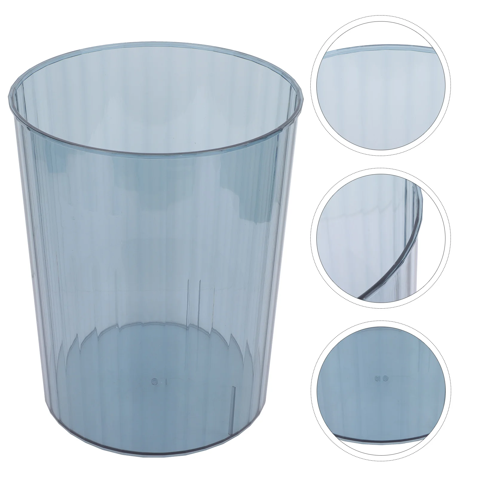 

Simple Trash Can Household Office Waste Container Flower Bucket 5L 10L 15L Capacity Garbage Bin For Bathroom Bedroom Kitchen