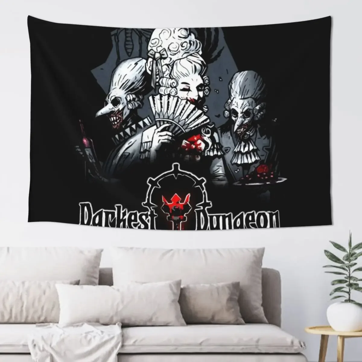 darkest-dungeon- Tapestry Luxury Living Room Decoration Bedroom Decor Tapestry