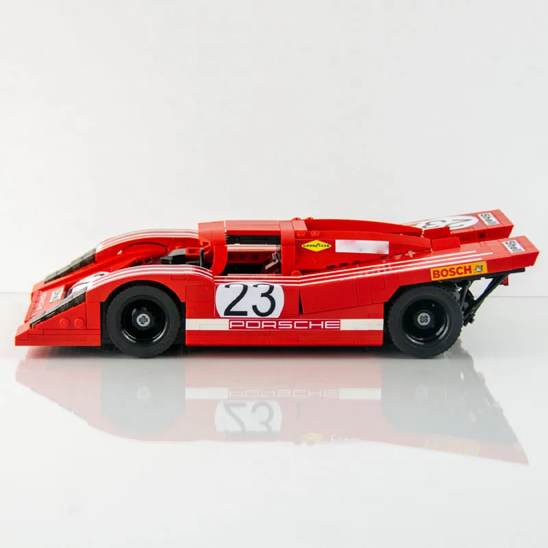 

MOC-94432 Новый культовый спортивный автомобиль 90-х годов, гоночная кирпичная модель 896 PartsMOC, креативные строительные блоки на день рождения для мальчиков, игрушка в подарок