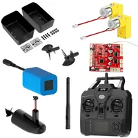 VWVIVIDWORLD V020 RC Fishing Bait Boat Original Accessories Model Gear Turn signal motor indicator light