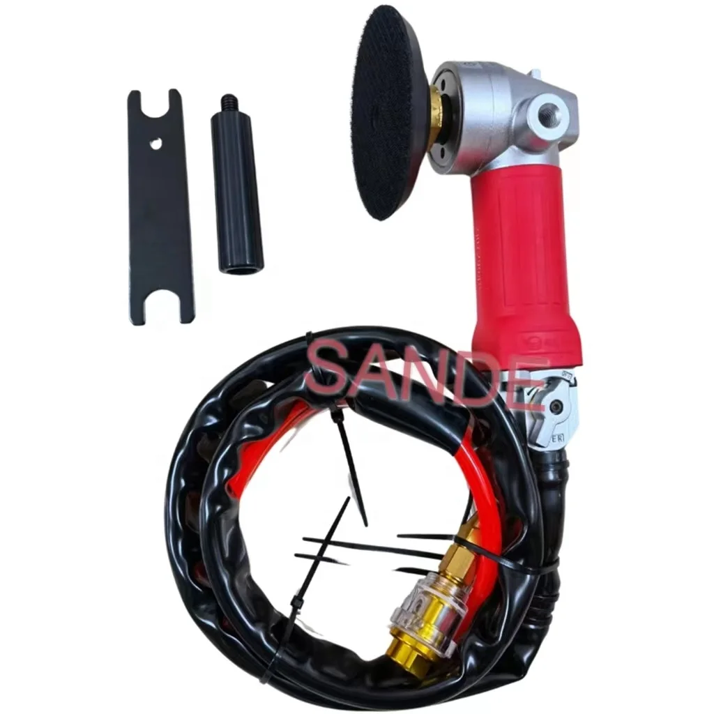 SANDE Tools Hot Sale Pneumatic Air Wet Polisher For Granite Marble Stone Stone Sink Polishing Machine