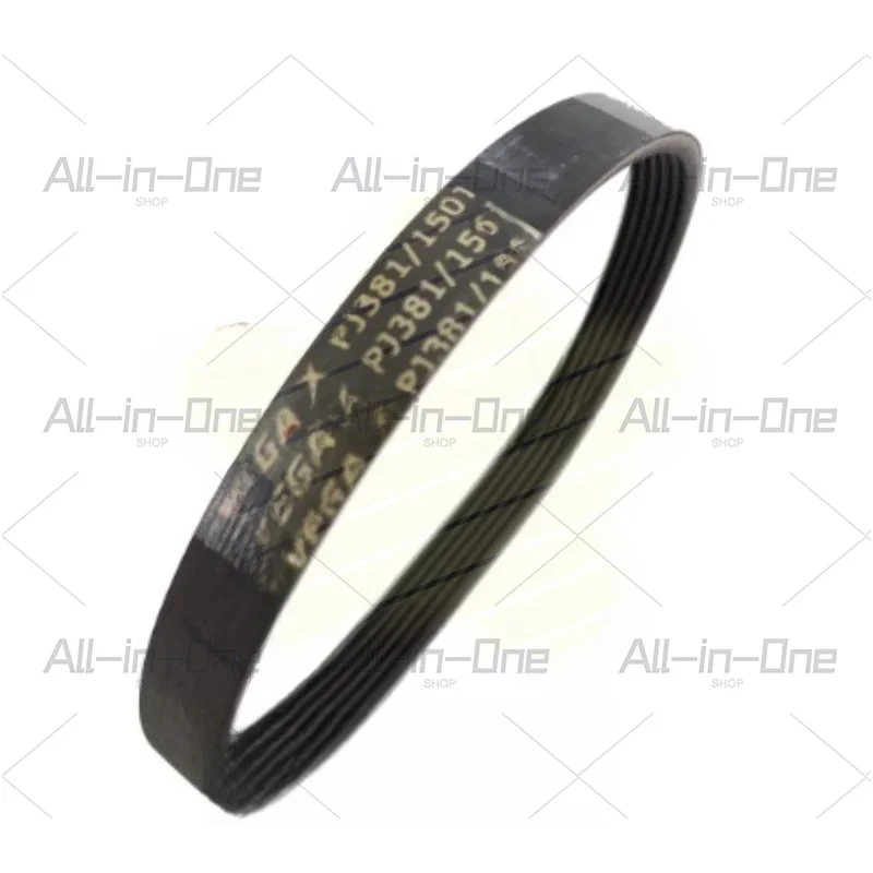 V-Belt PJ381 150J 3/4/5/6/7/8/9/10Ribs Treadmill Motor Belt Rubber Multi Groove Belt Drive Belt