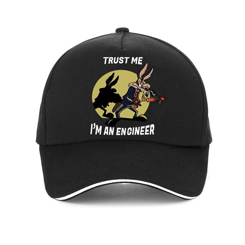 Trust Me Im An Engineer cap For Men Premium Cotton Vintage summer Trucker hats Harajuku pop Engineering Baseball Cap gorras