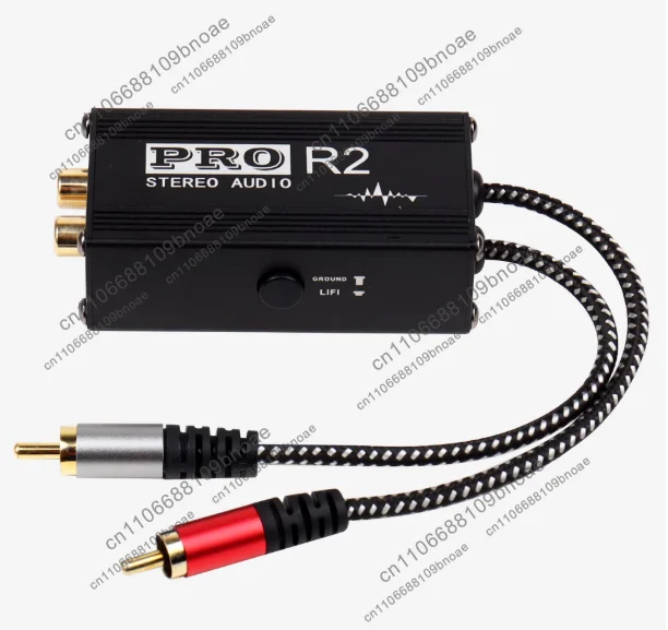 Accessories: audio isolator rca connector - eliminates audio interference